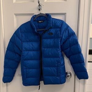 The North Face Kids Bright Blue Puffer Jacket